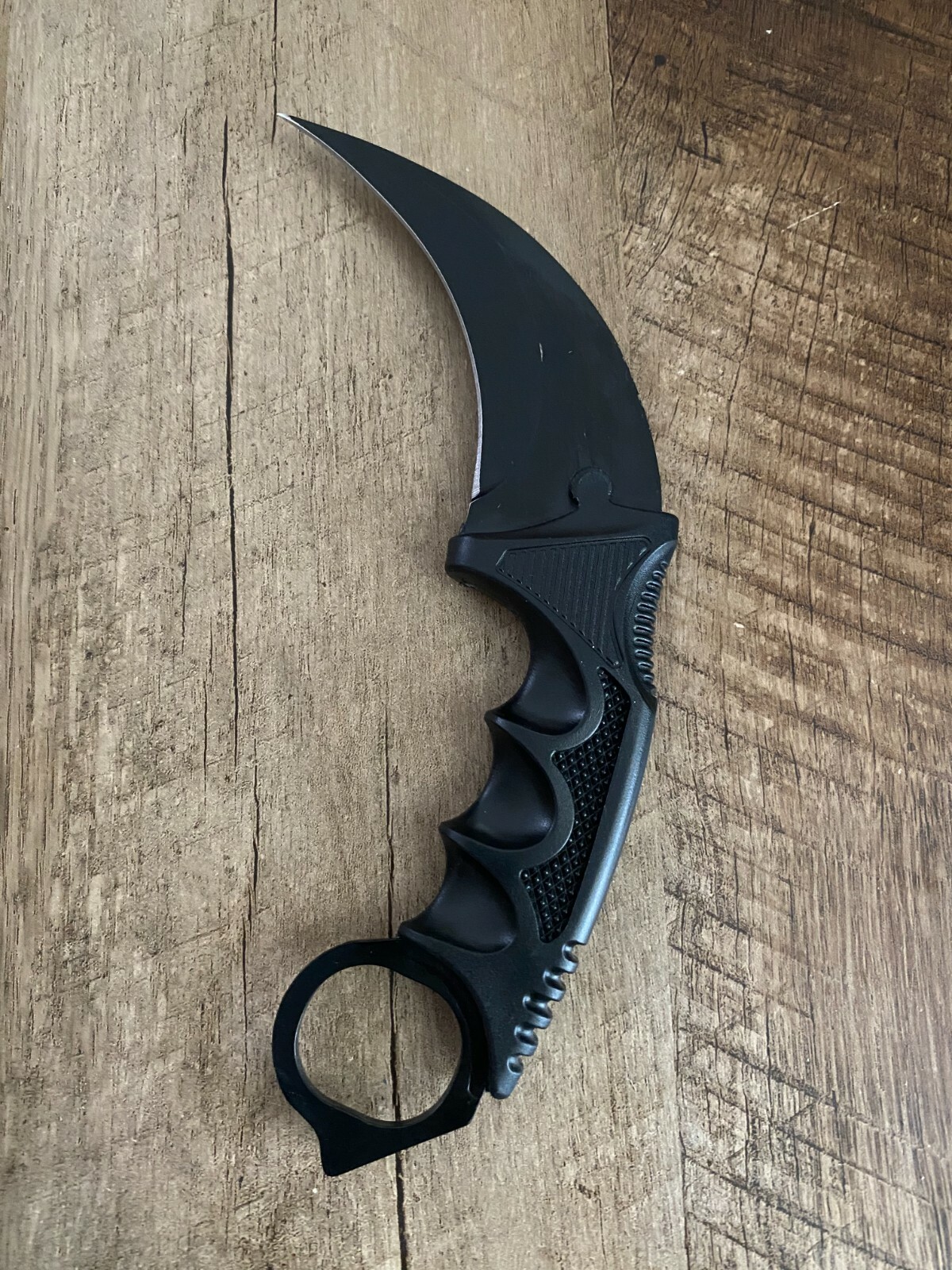 TACTICAL COMBAT KARAMBIT NECK KNIFE Survival Hunting BOWIE Fixed Blade w/ SHEATH