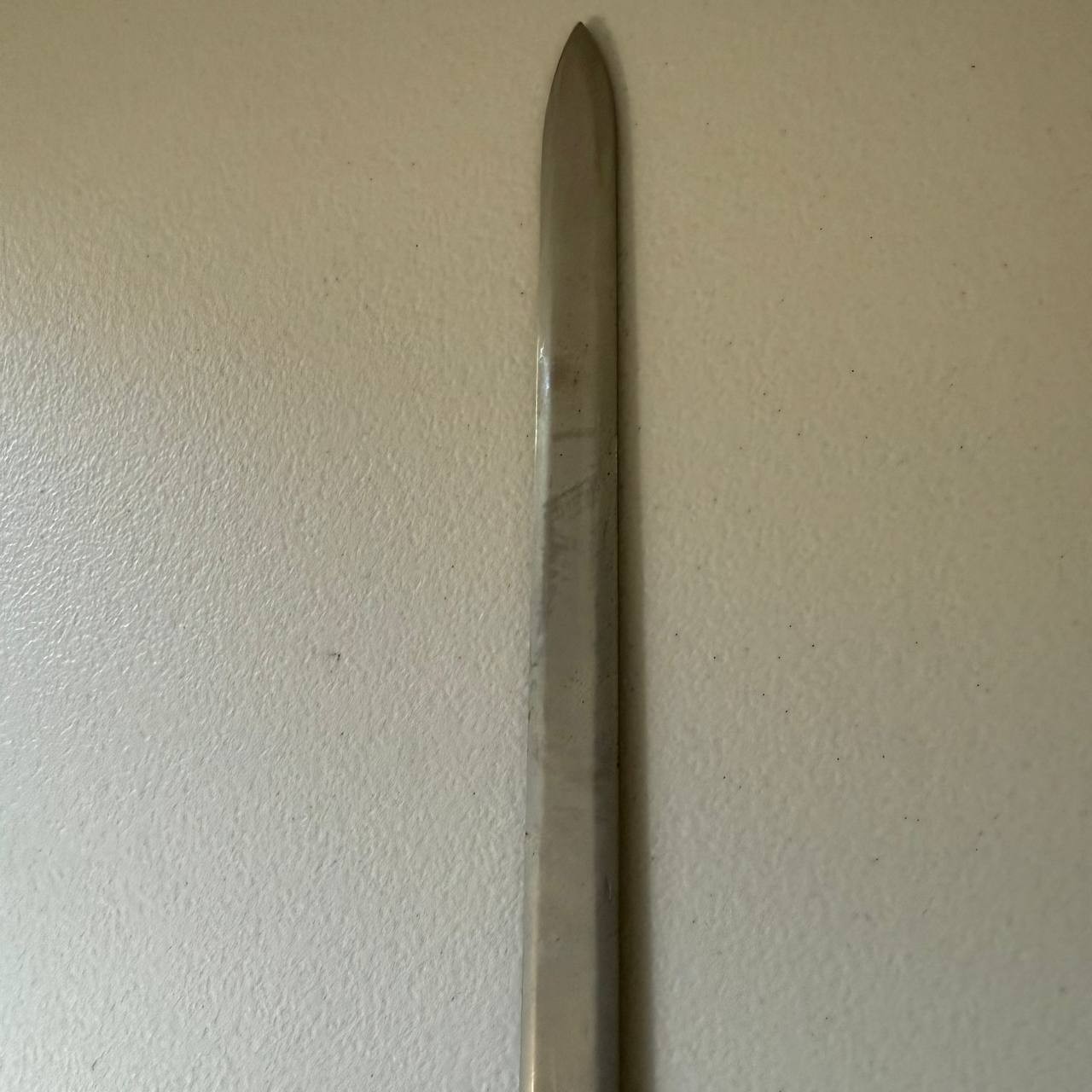 Vintage Toledo Spain Etched Short Sword Dagger Decorative Wall Display 21″
