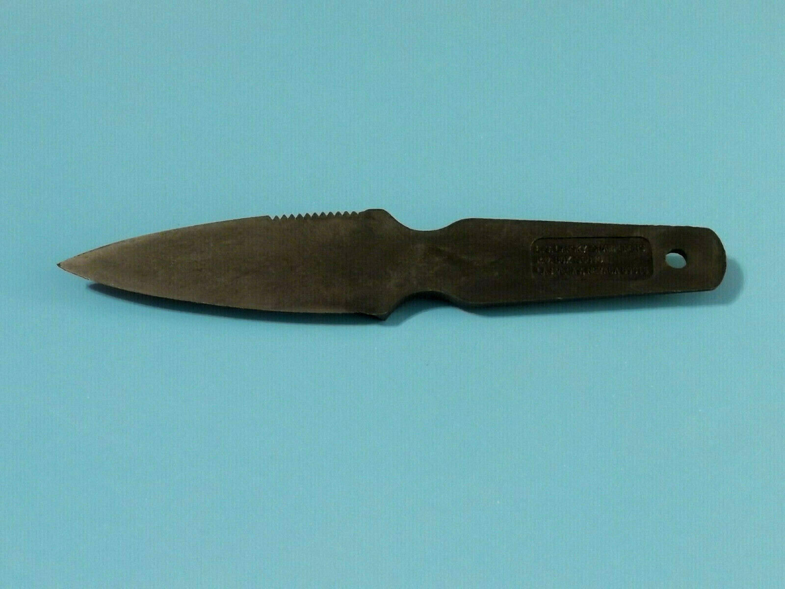 LANSKY The Knife LKNFE ( LS17 ) non-metal plastic double edge dagger 7″ overall