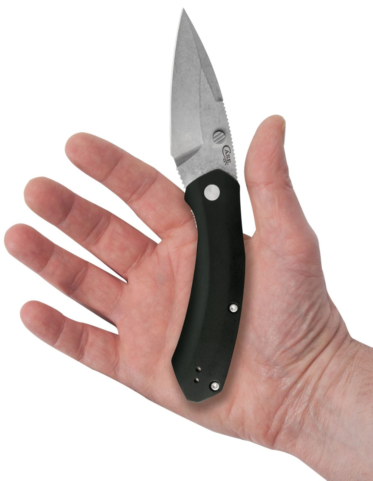 CASE XX 36550 WESTLINE ASSISTED OPEN FOLDING KNIFE CPM-S35VN SS BLACK ALUMINUM