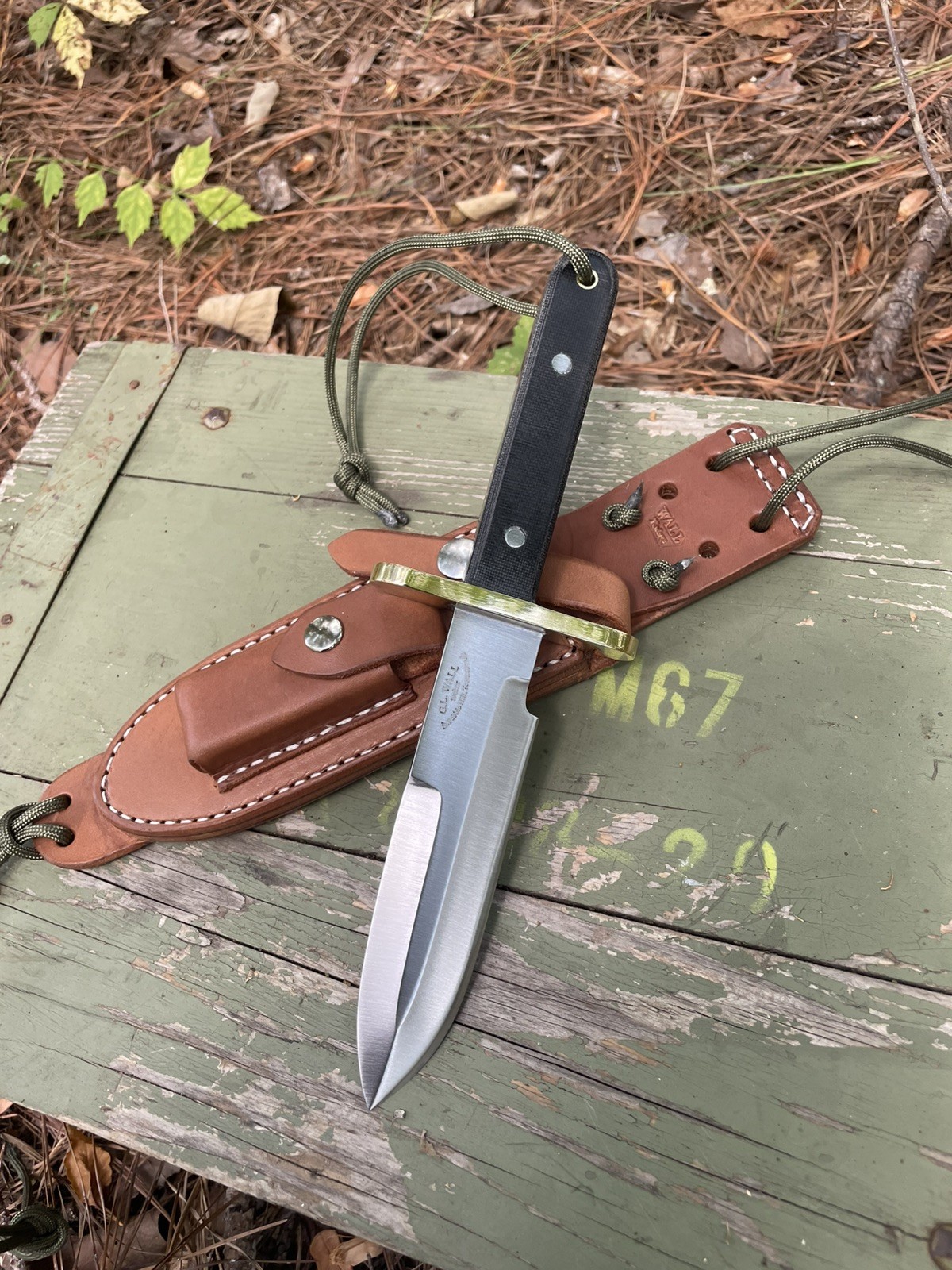 Wall Knives, Solingen Fighter model With C model sheath