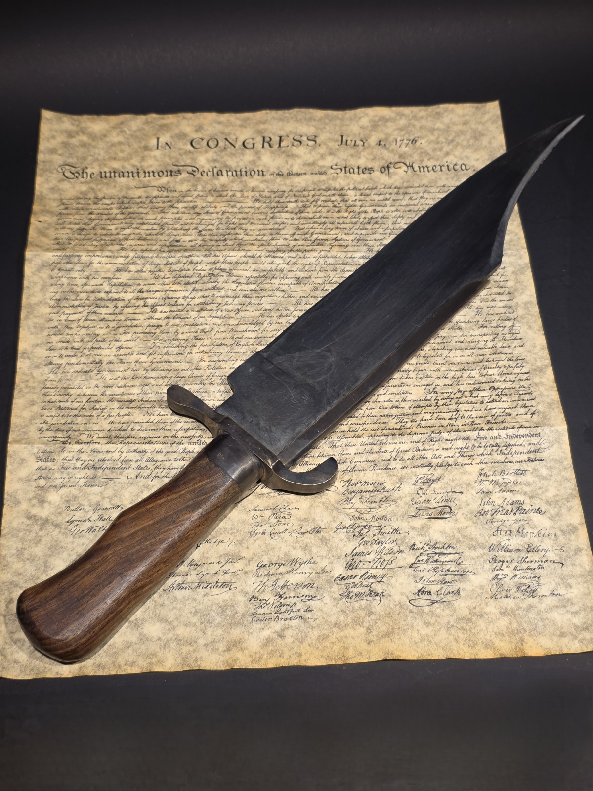 19″ Antique Style Civil War Confederate Bowie Knife