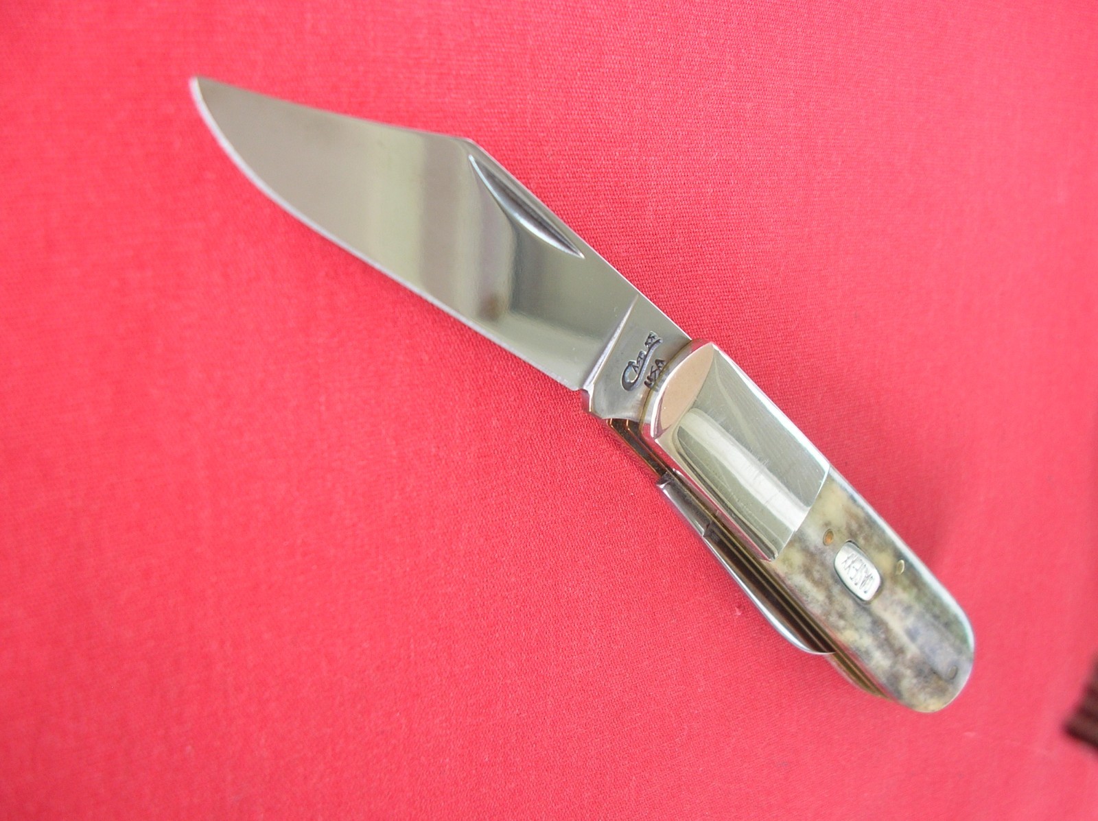 CASE XX 62009 1/2 BARLOW SMOOTH APPALOOSA GREY BONE HANDLES 1997 KNIFE J