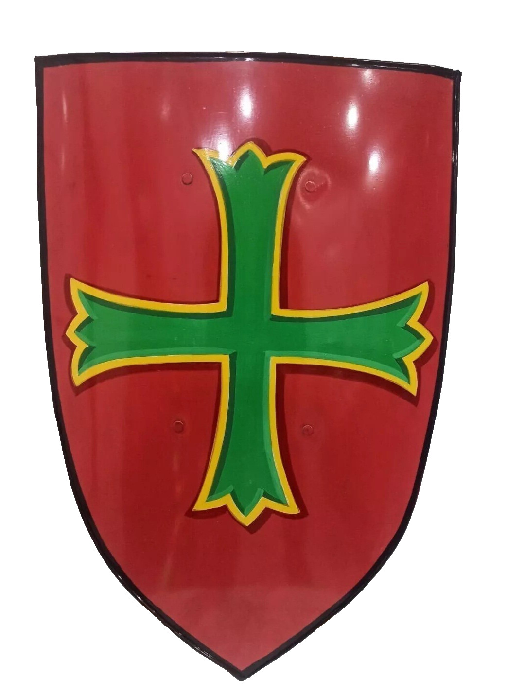 Medieval Knight Cross Battle Armor shield Templar Cosplay Larp shield