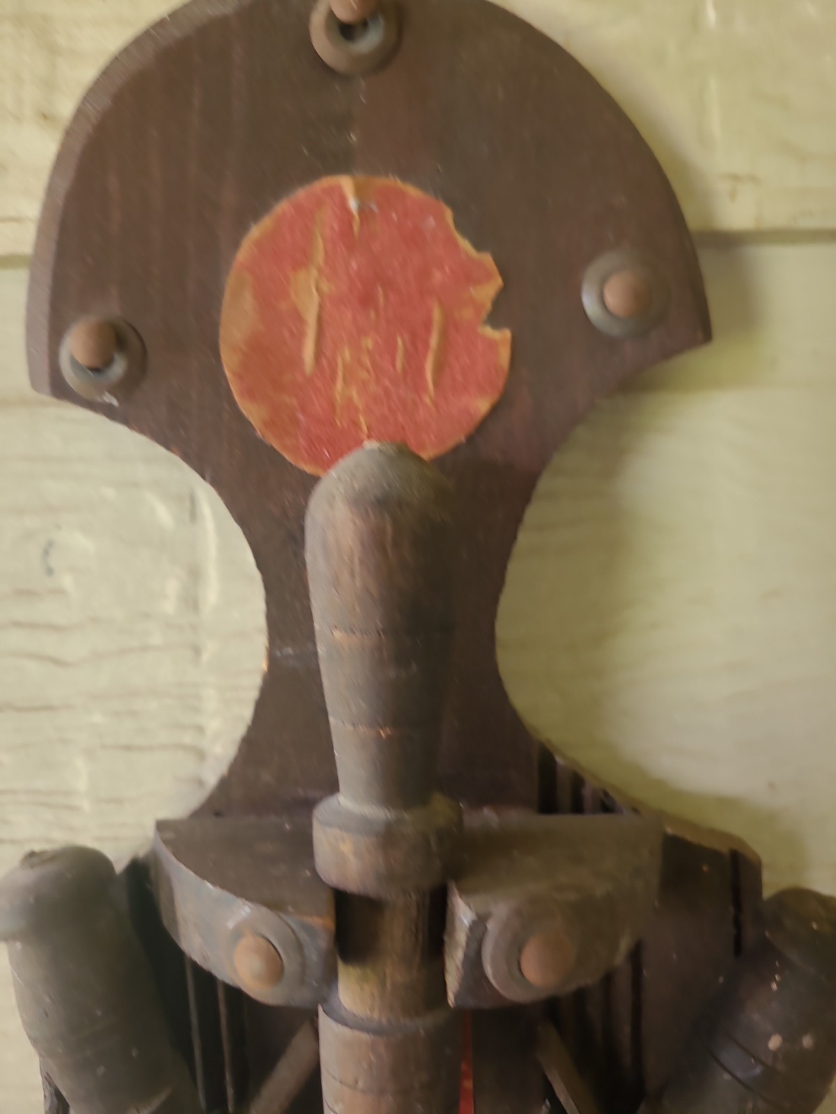 Vintage Midieval Sword & Mace Display Wall Decor 18 inch