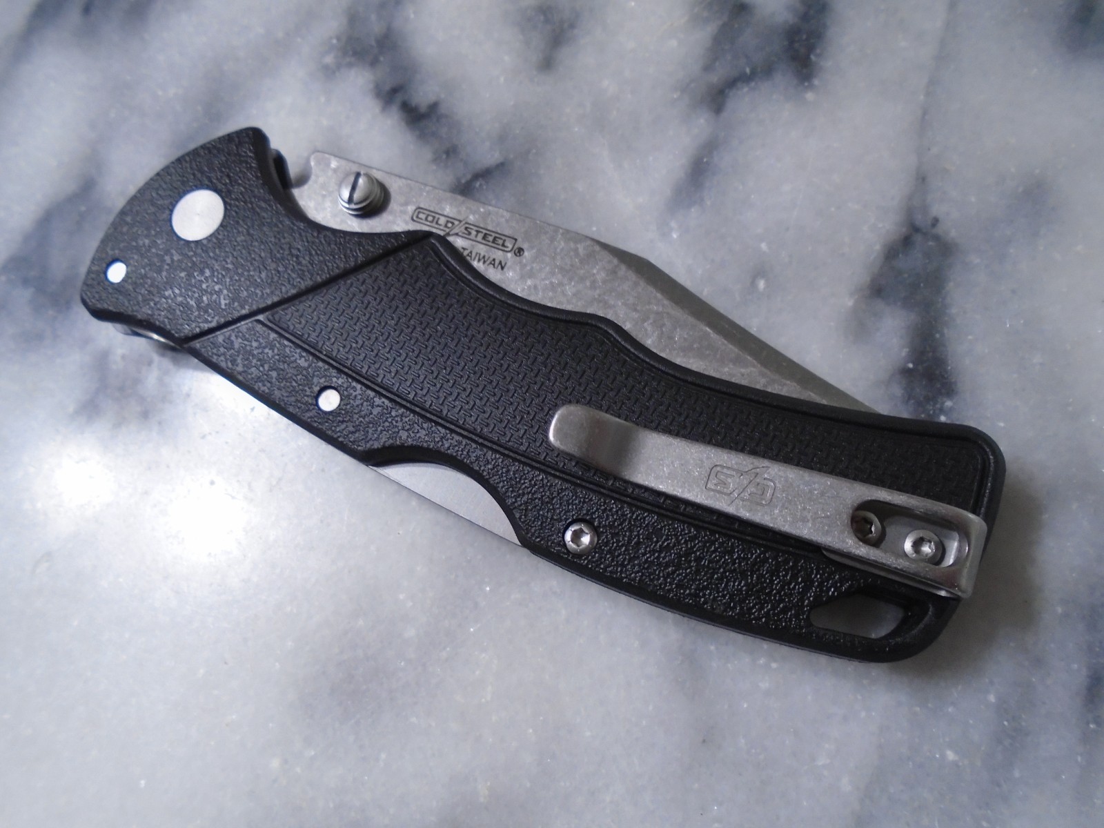 Cold Steel Verdict Clip Point Pocket Knife TRI-AD Lock 4116 Steel Folder C3CPSSZ