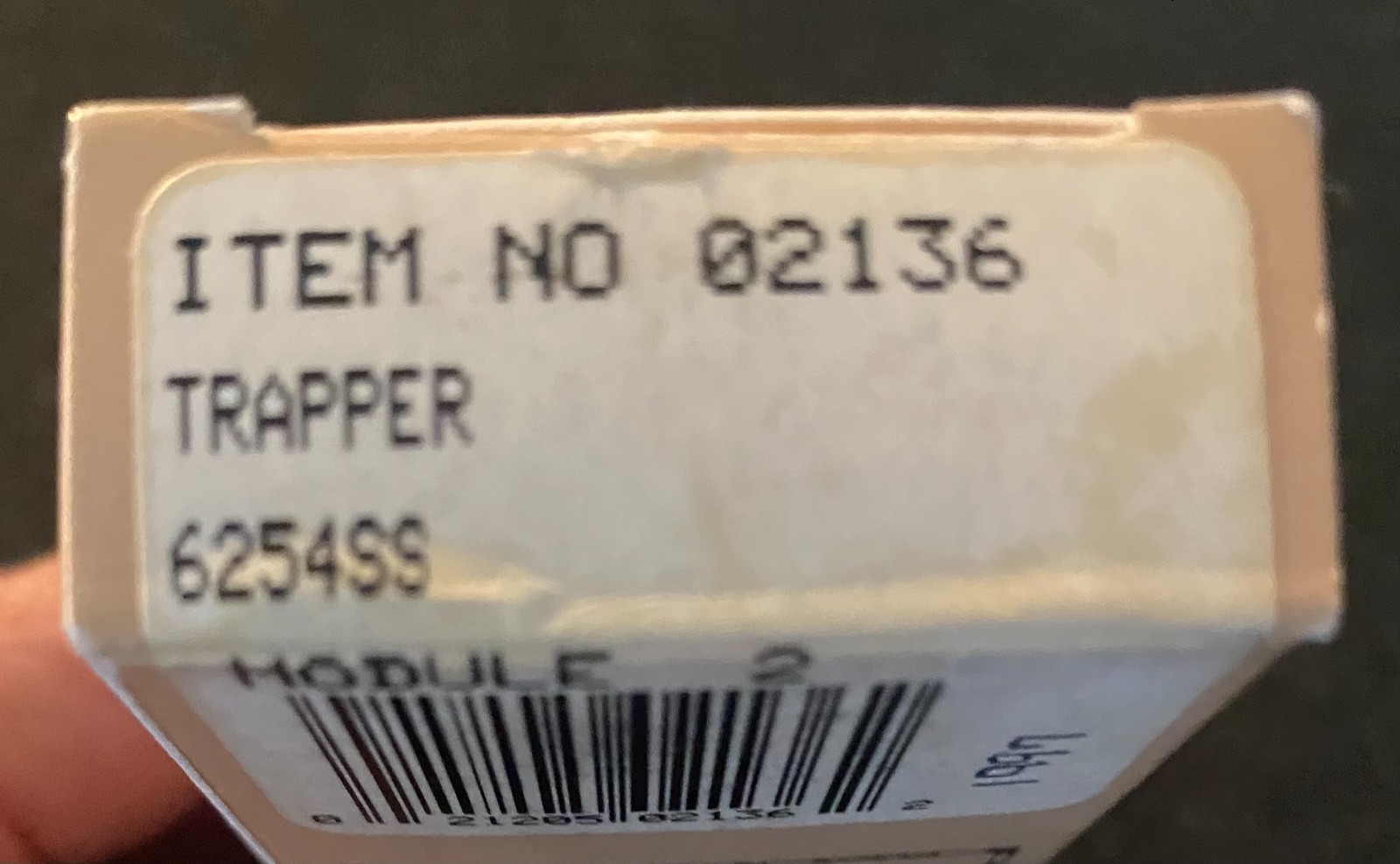 Case XX Peacock Appaloosa NO 02136 (6254 SS) 1997 Smooth Bone Trapper
