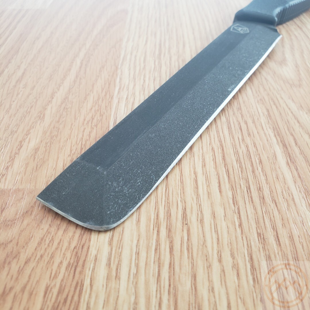 Ontario Spec Plus Alpha Fixed Machete 7.25″ Carbon Steel Blade Rubber Handle
