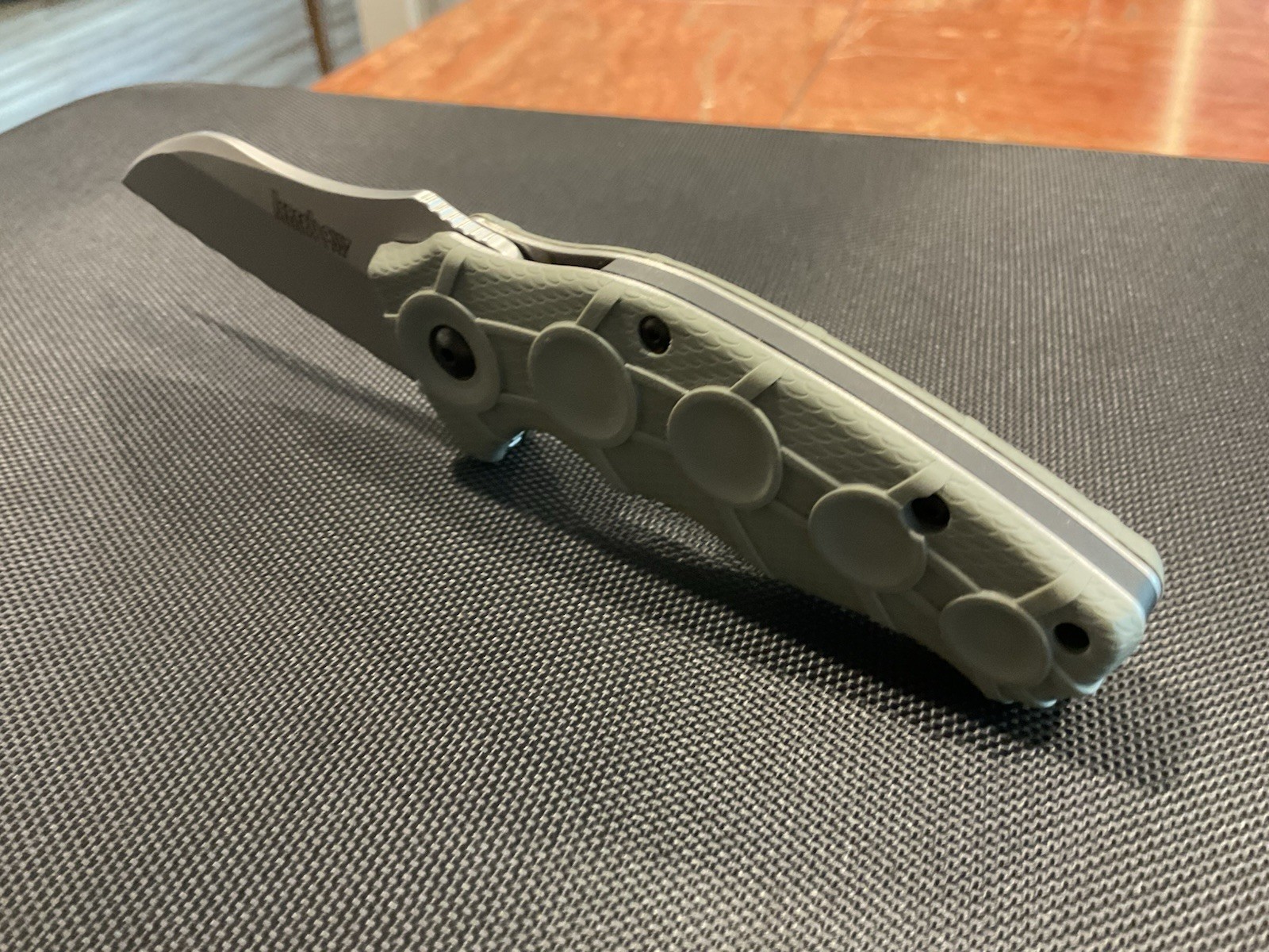 GRAY Kershaw 1820 “Needs Work Knife”