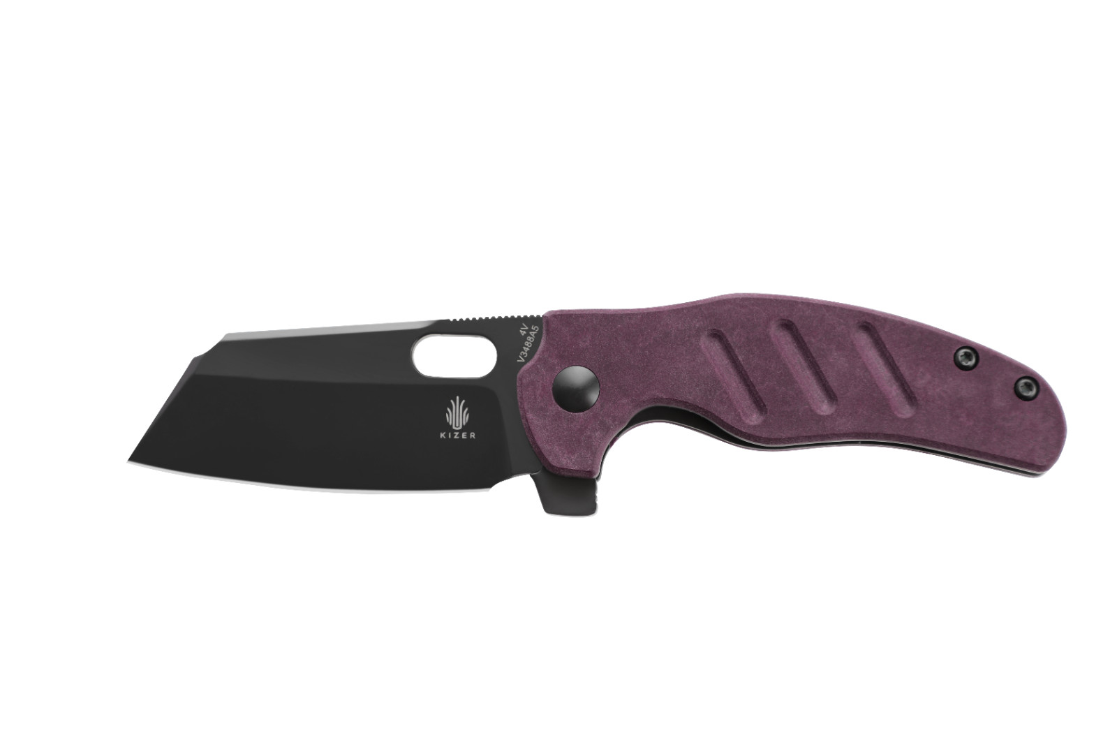 Kizer Mini Sheepdog C01C EDC Folding Pocket Knife 4V Blade Richlite Handle