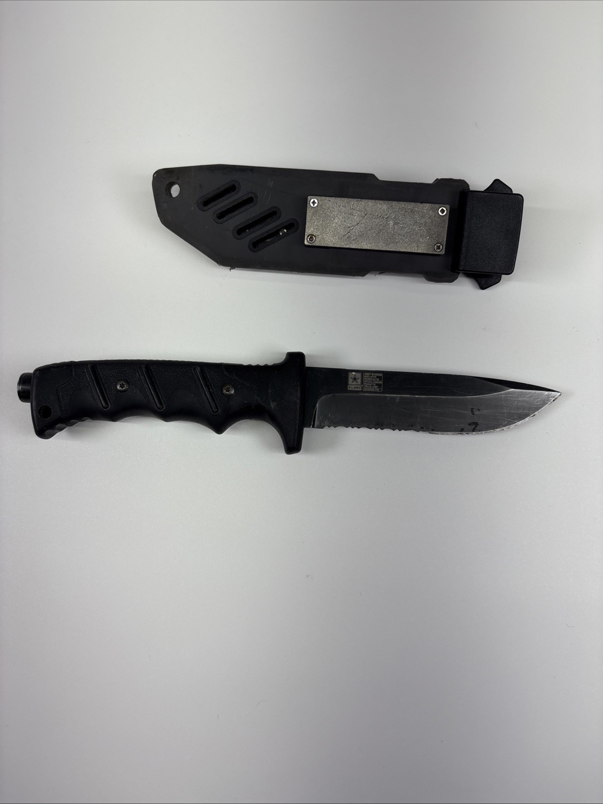 United States Army EST 1775 Survival Tactical Knife 440 Stainless Steel