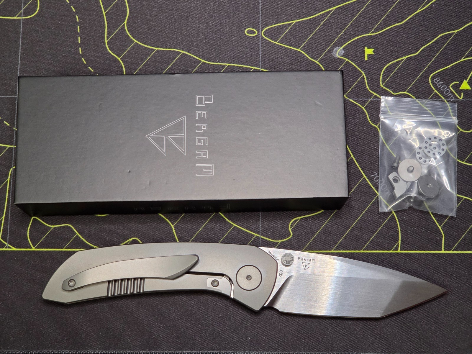 Dalibor Bergam Asgard Integral Ti Handle/ Magnacut 1st Production Run SN 82/100