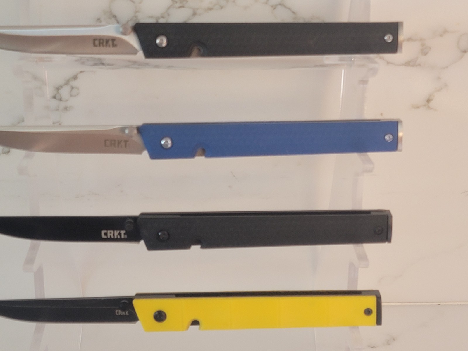 CRKT CEO EDC Folding Pocket Knife Low Profile VARIOUS COLORS 7096 New in Box