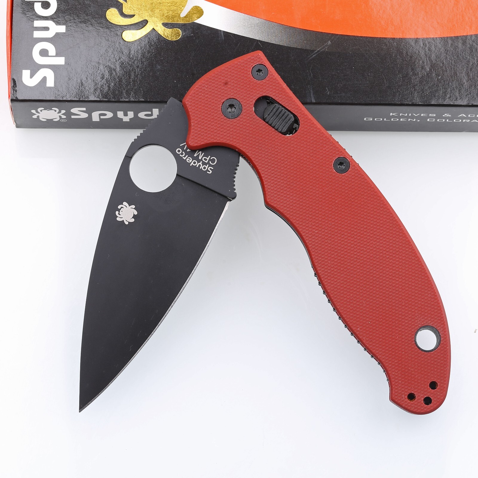 Pocket Folding Tactical Knife Vintage Custom Auction Free Shipping With Clip G10