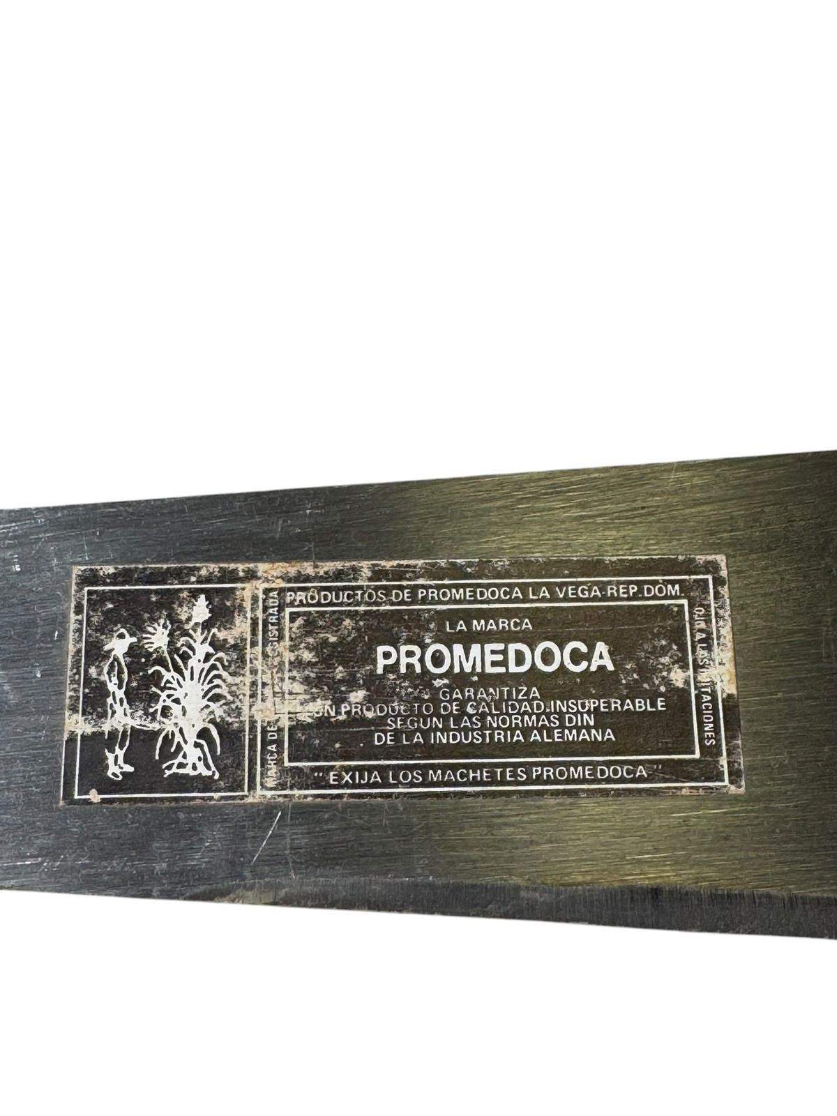 VTG La Marca Promedoca Machete 18 Inch With Ornate Tooled Leather Sheath