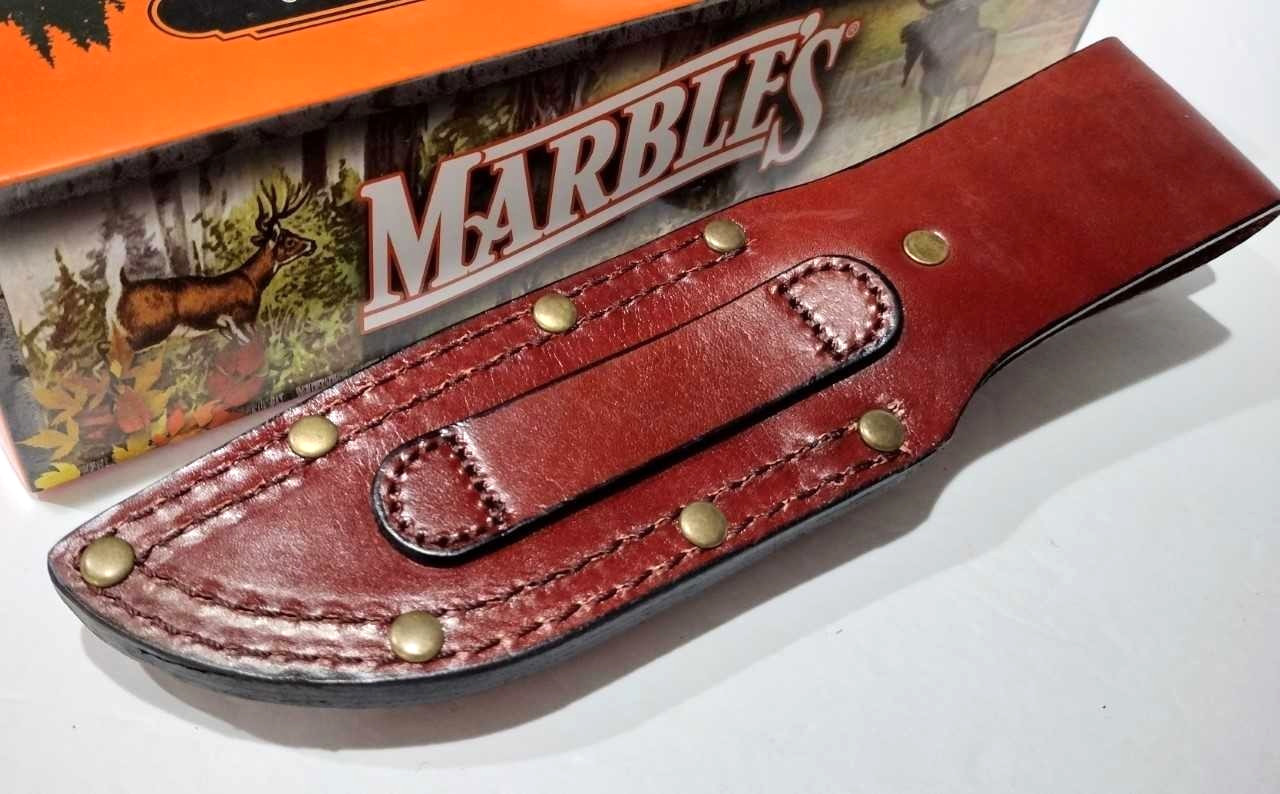 Marbles Canoe Brown Micarta Handle Drop Point Blade Hunting Hunter Knife MR738
