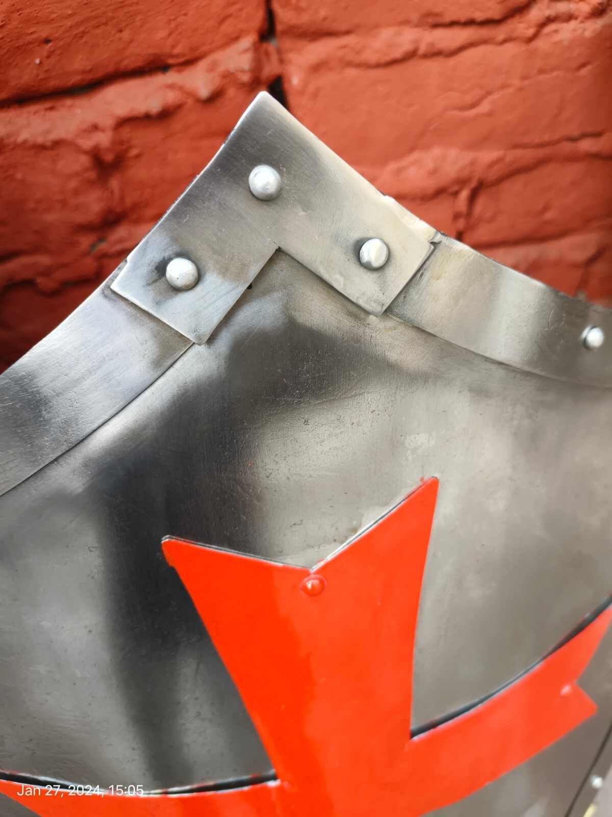 Medieval Knight Cross Battle Armour shield Templar COSPLAY Larp shield