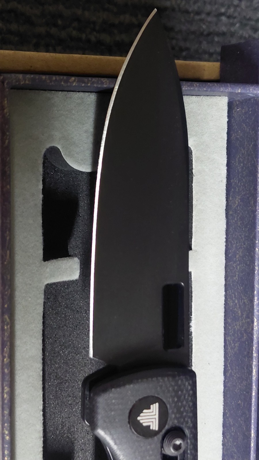 Trivisa Sabretooth Folding Pocket Knife 14c28n W/Black Micarta, Ty29-bm-14