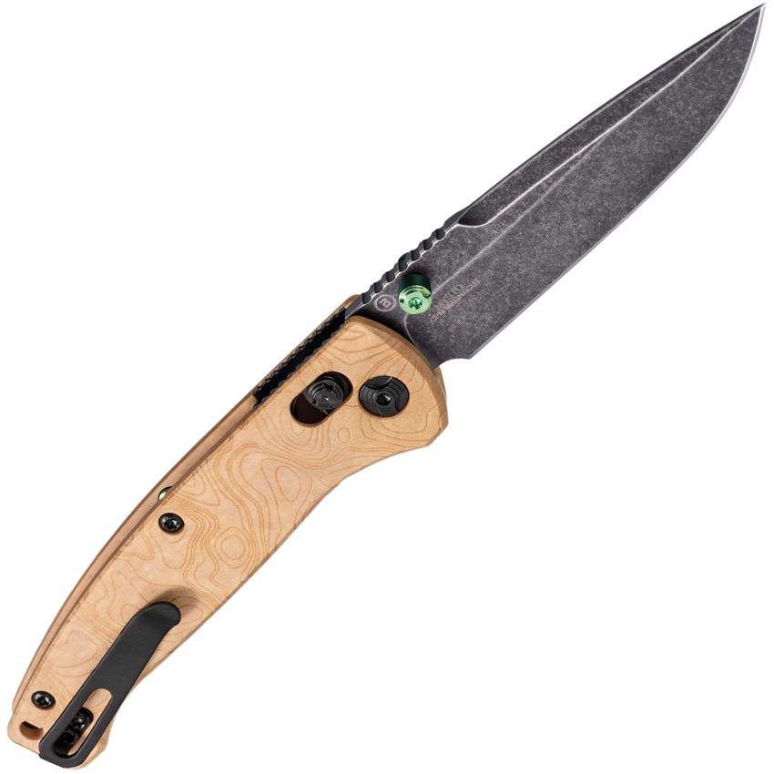 Hogue Mysto Wood ABLE Lock Maple Valley Richlite Folding MagnaCut Knife 24459