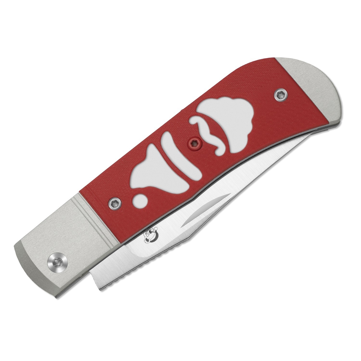 Kizer Trestle Christmas Folding Pocket Knife 14C28N Blade Aluminum & G10 Handle