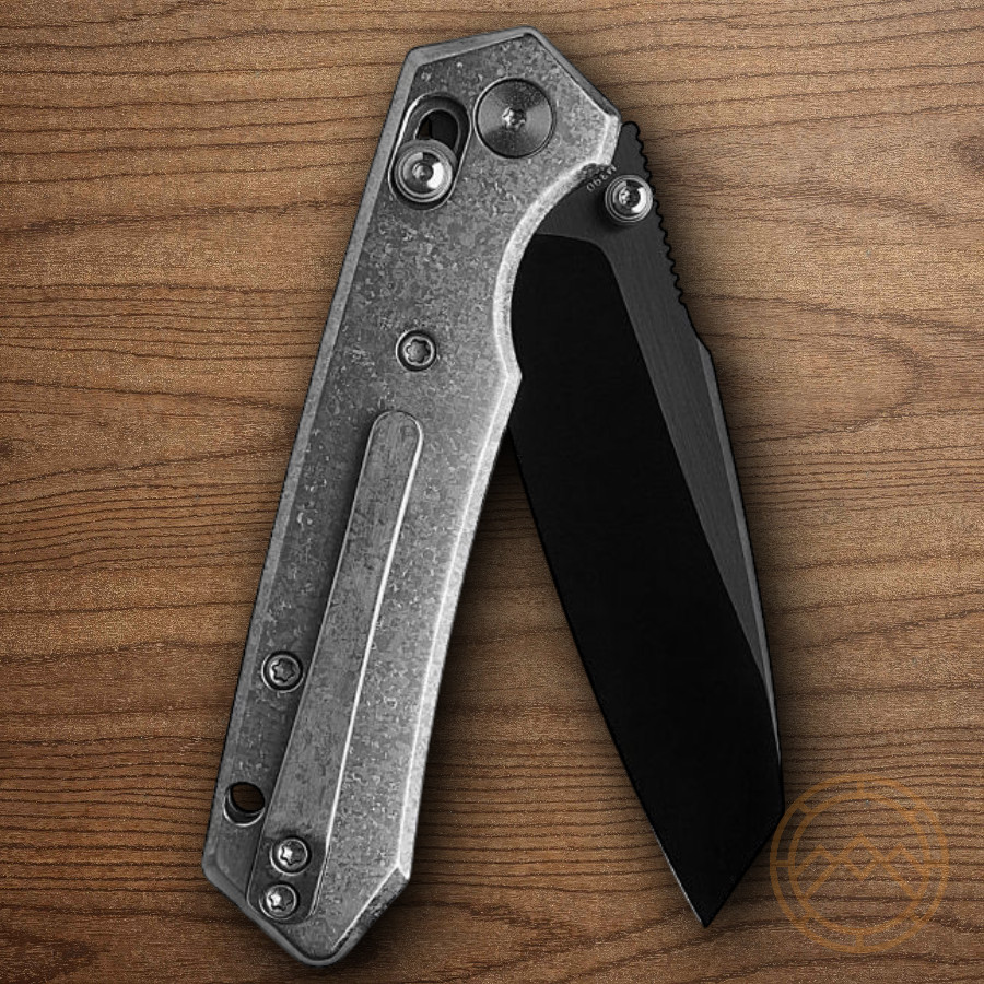 Miguron Knives Vatso Folding Knife 3″ Bohler M390 Steel Blade Titanium Handle