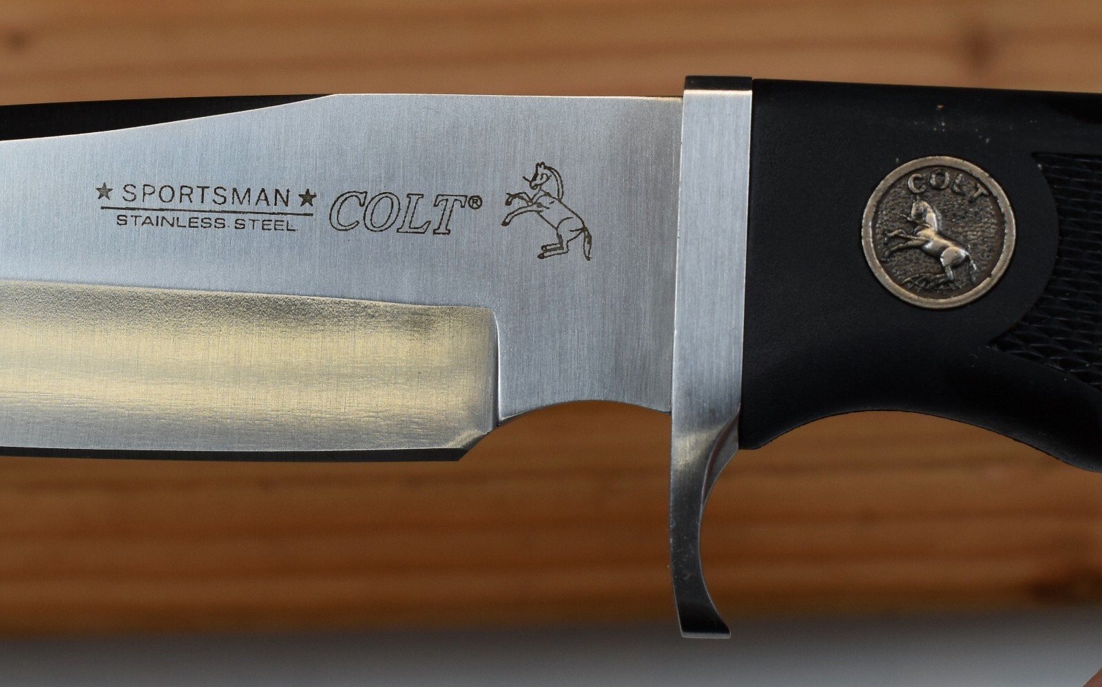 COLT SPORTSMAN CHINA #CT4 FIXED BLADE KNIFE 2002 UNUSED