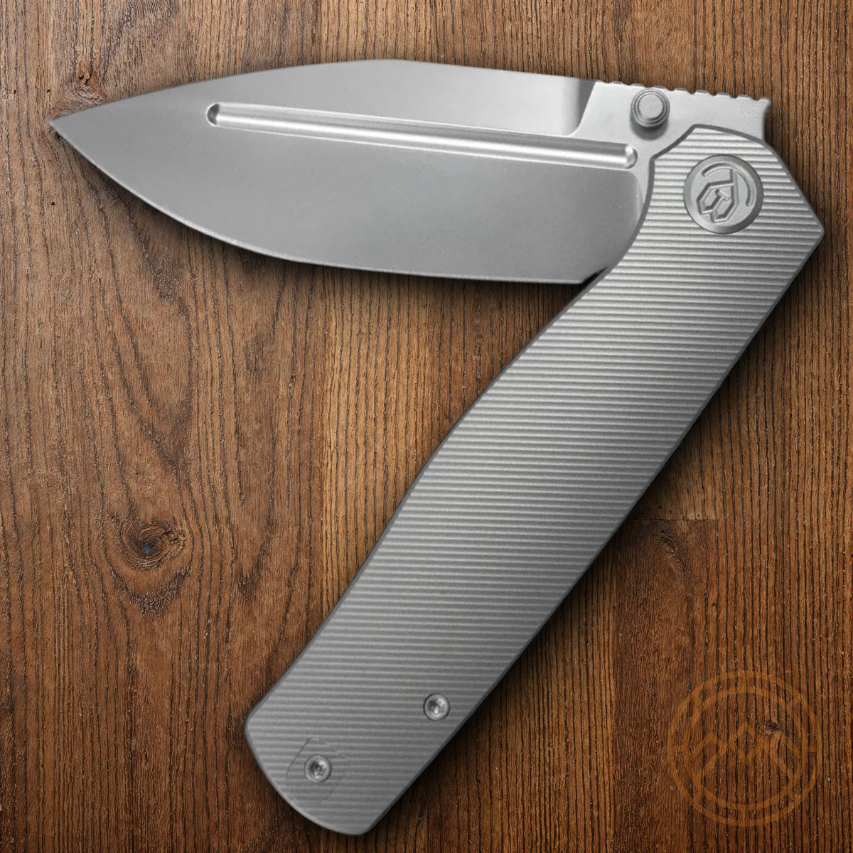 KB Knives Albatross Folding Knife 3.75″ Bohler M390 Steel Blade Titanium Handle