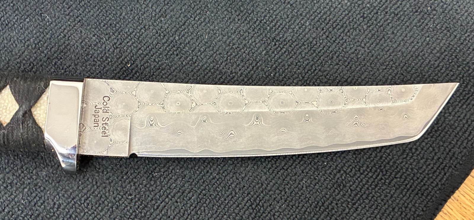 NEW RARE Cold Steel Damascus Imperial Tanto 1980’s Mint with Sheath