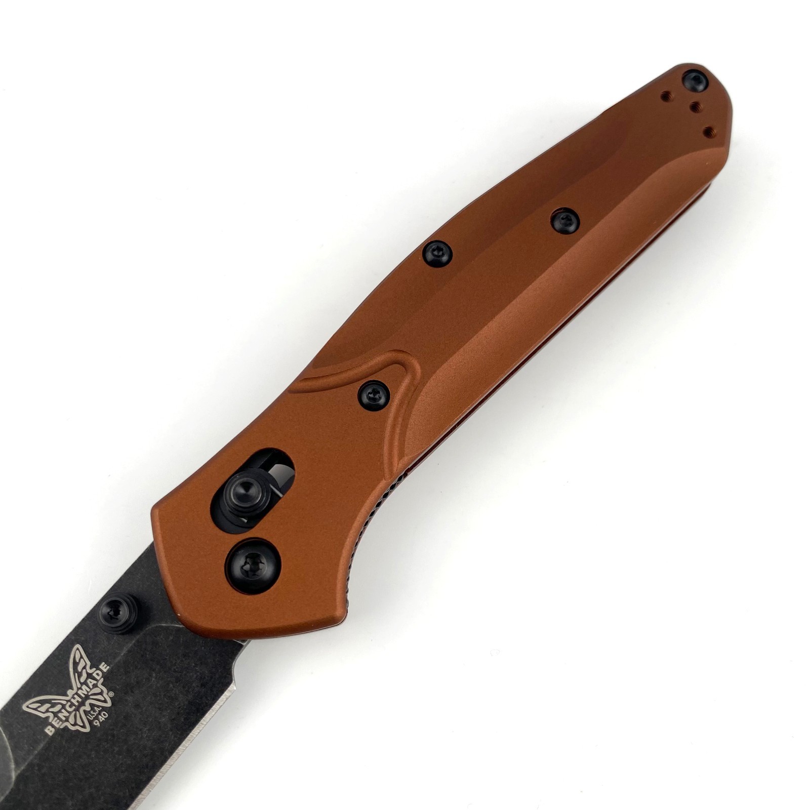 Benchmade 940BK-03 Osborne Burnt Copper Aluminum MagnaCut Blade Folding Knife