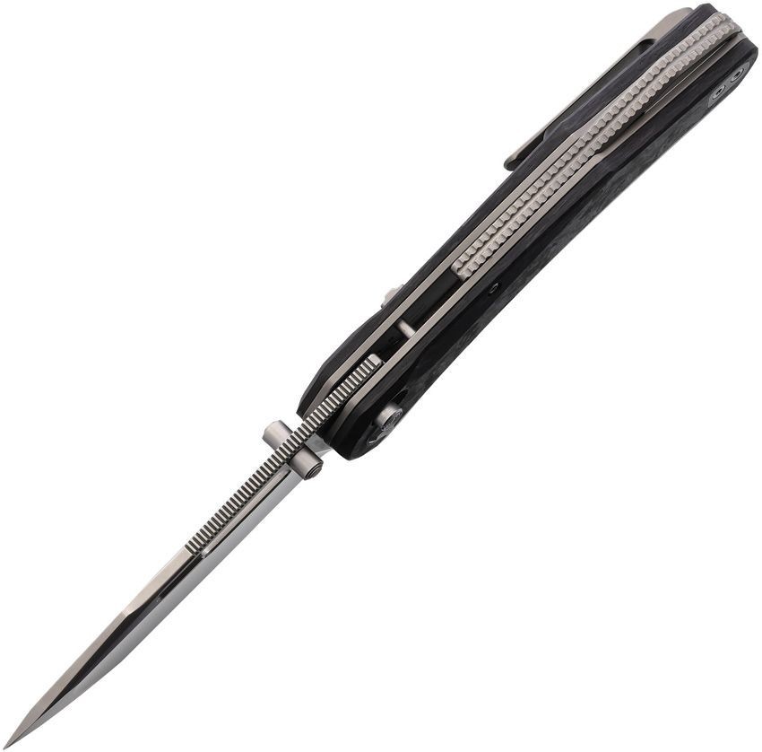 Ketuo Triad Folding Knife 3.25″ Bohler M390 Steel Blade Carbon Fiber Handle