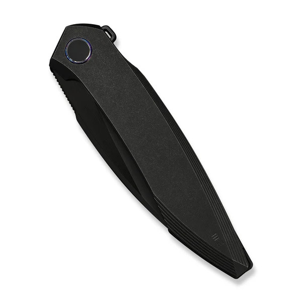 WE Knife Fluxor Liner Lock 23071-1 Black Titanium M390 Stainless Steel Knives