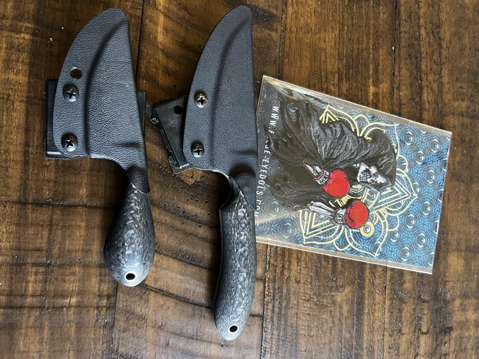 ORIGINAL RARE SHIVWORKS CARBON FIBER TRACE RINALDI DISCIPLE AND CLINCH PICK SET