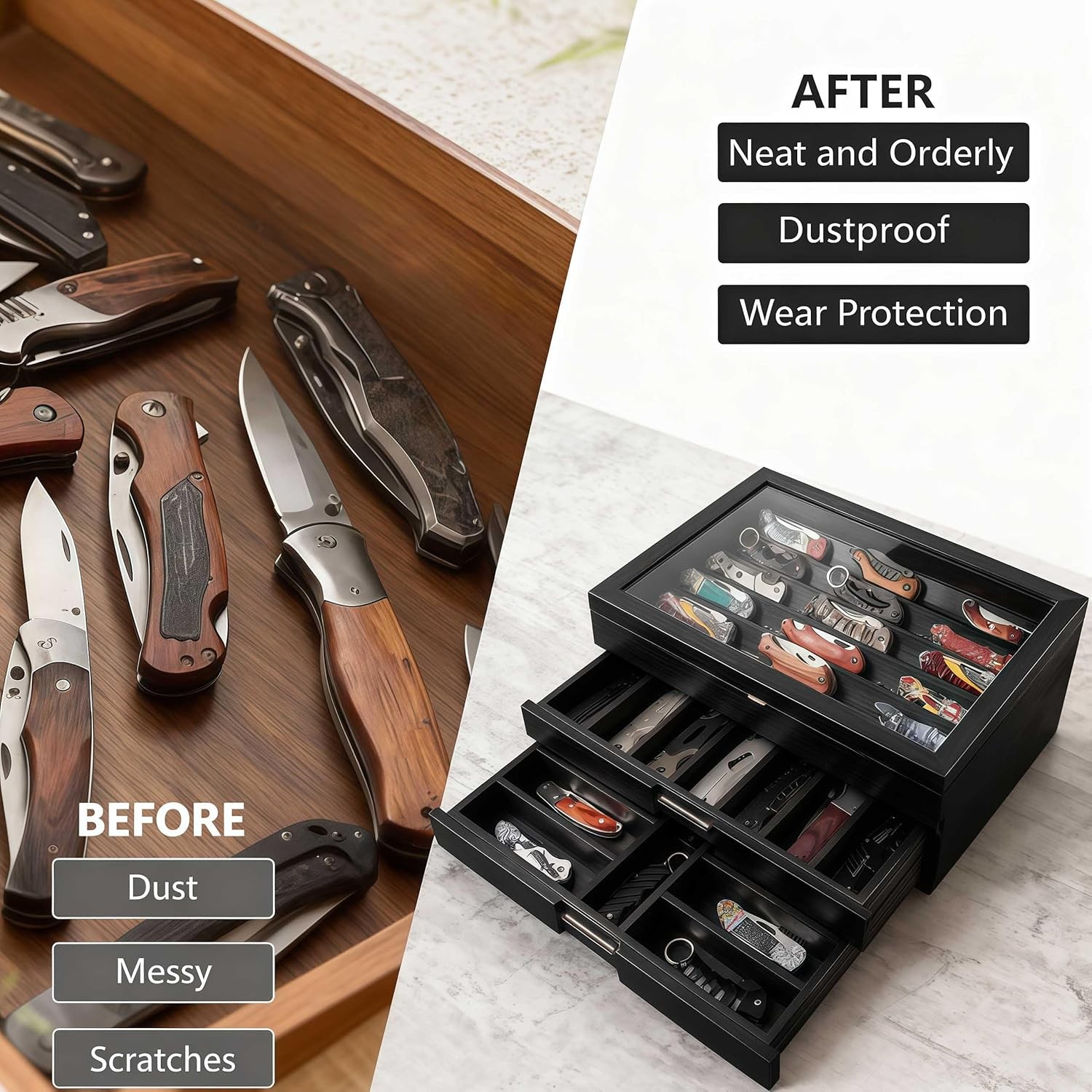 Wood Pistol Rack for Gun Safe – Handgun & Revolver Storage – Gun Safe Organizer