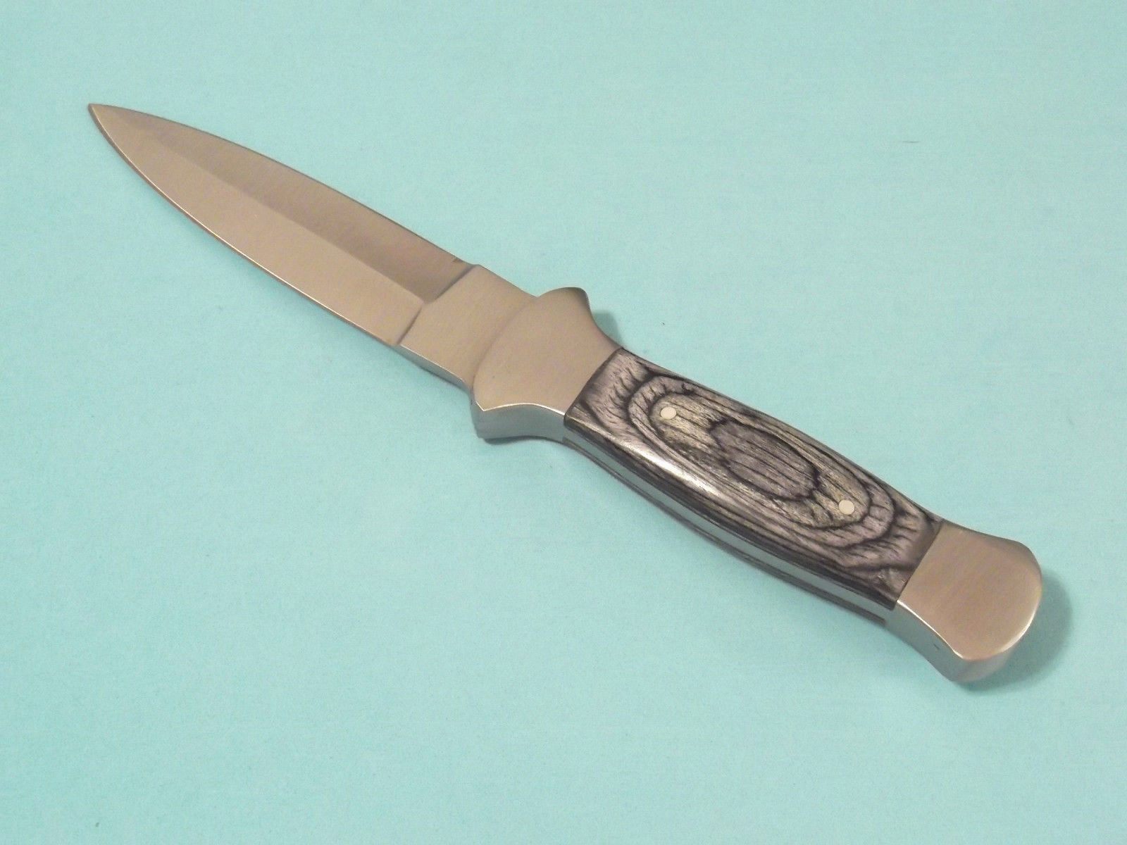 Boot Knife 203403 Black wood dagger full tang knife 7 1/2″ overall PA3403 NEW!