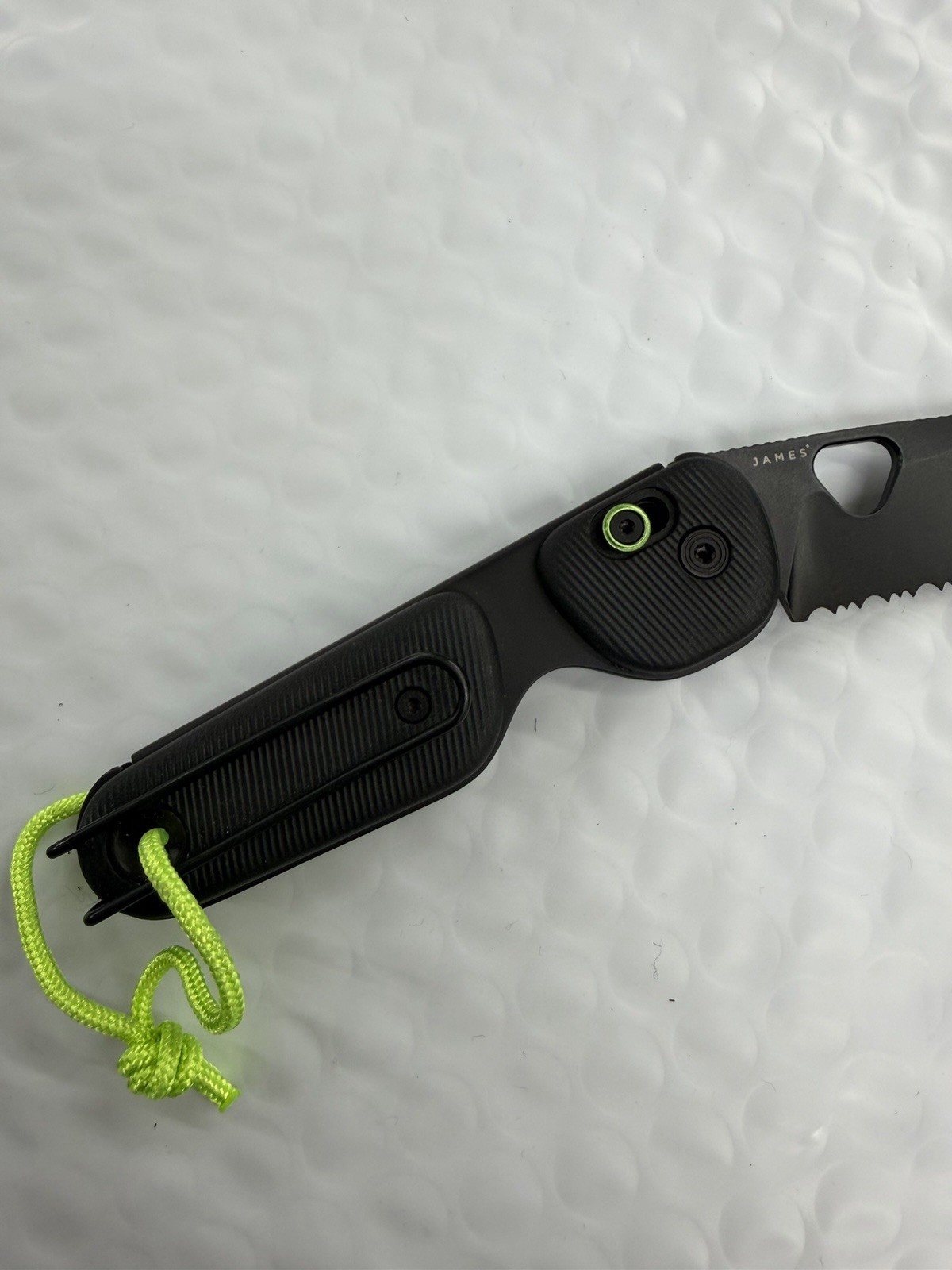 The James Brand Redstone Knife Black