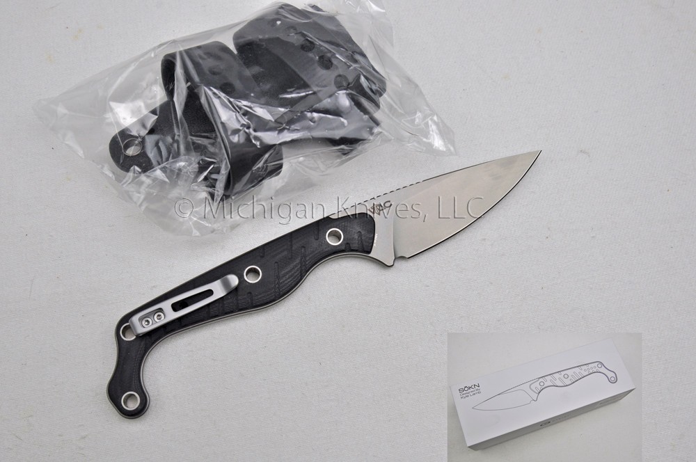 CIVIVI Knives / Knife – SOKN FIXED BLACK G10