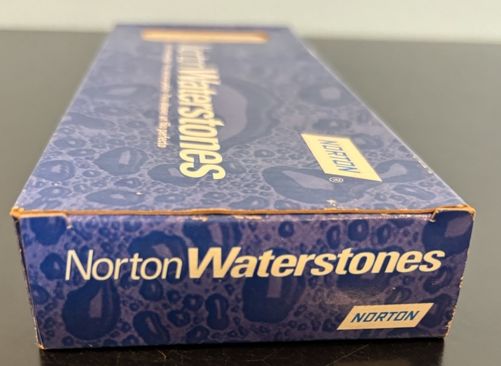 Norton Waterstones Single Grit 1000 8″ x 3″ x 1″ Unused Open Plastic