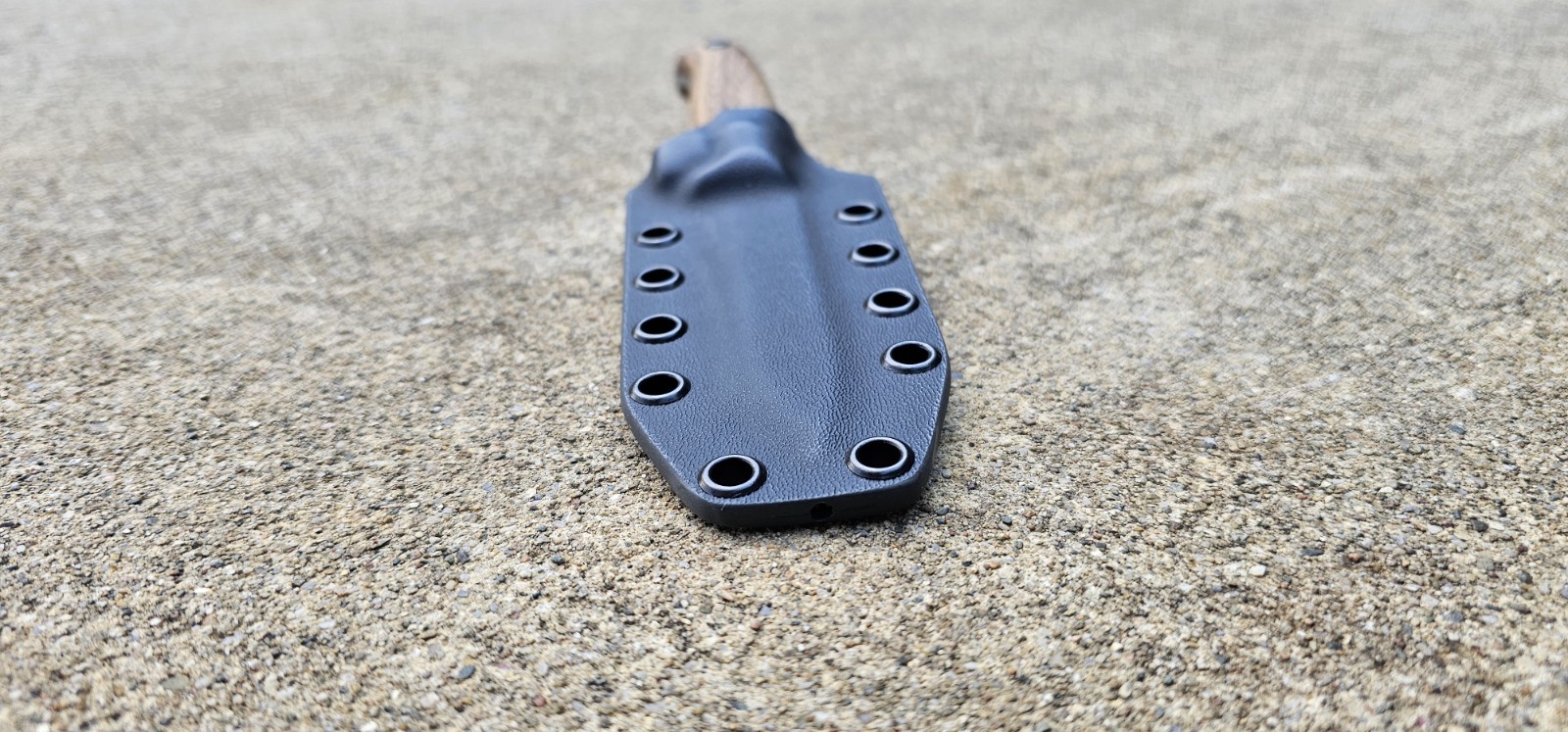 BPSKNIVES BPS BS1FT SSH kydex sheath, PANCAKE 1.0 style (BK) KNIFE NOT INCLUDED
