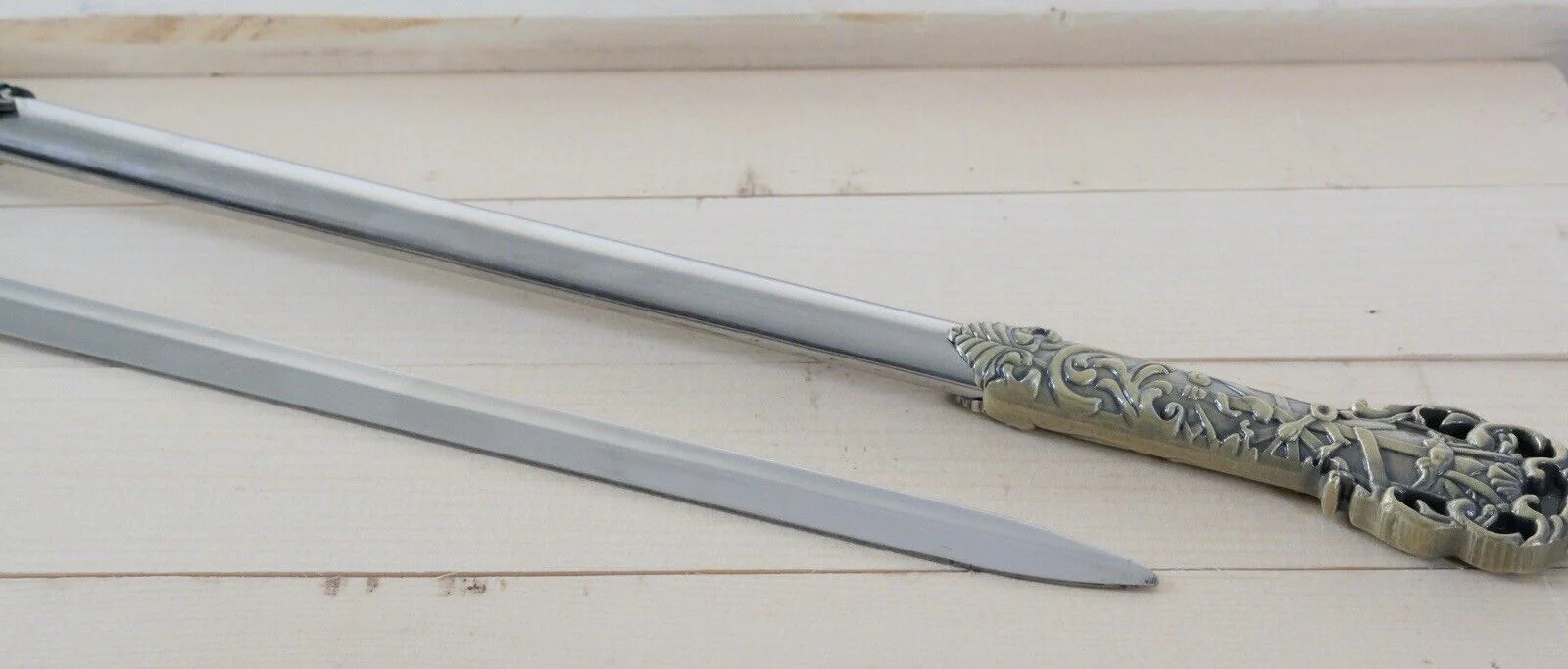 37” Knights Of Templar Crusader Sword Steel Scabbard Ornate Medieval Sharp