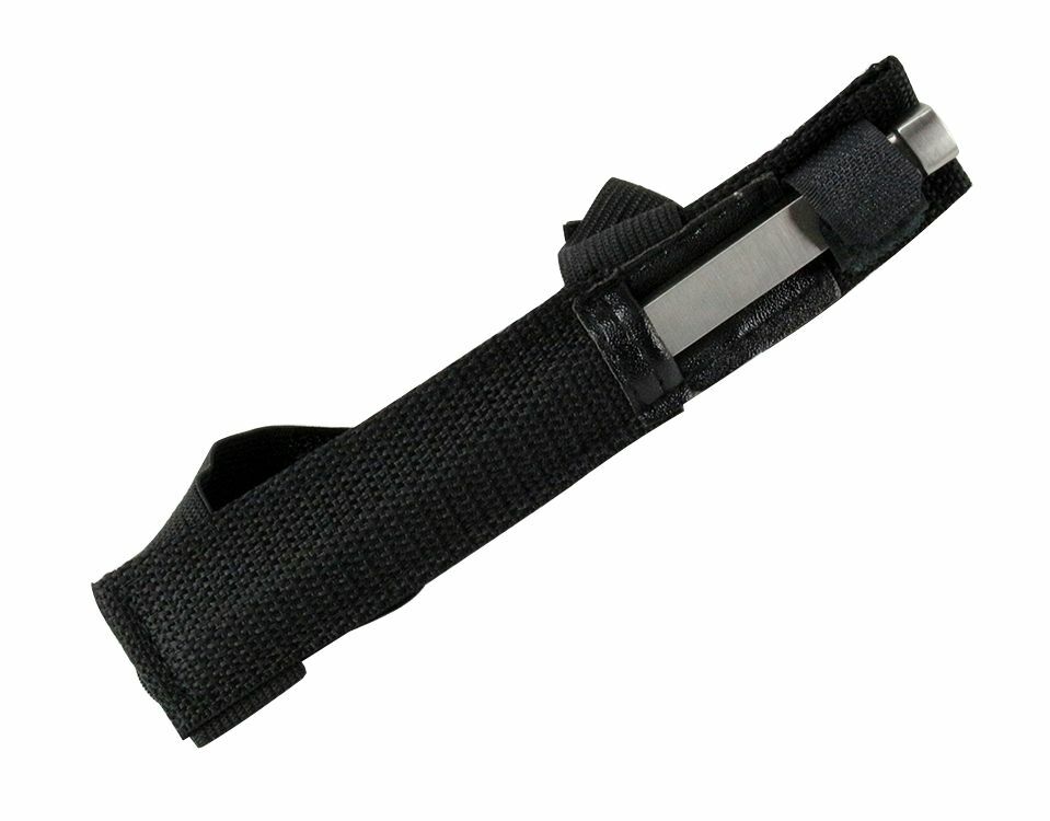 DEFENDER 7″ Solid Steel TRIANGLE SPIKE Quill Throwing Knife & Wrist Strap Sheath