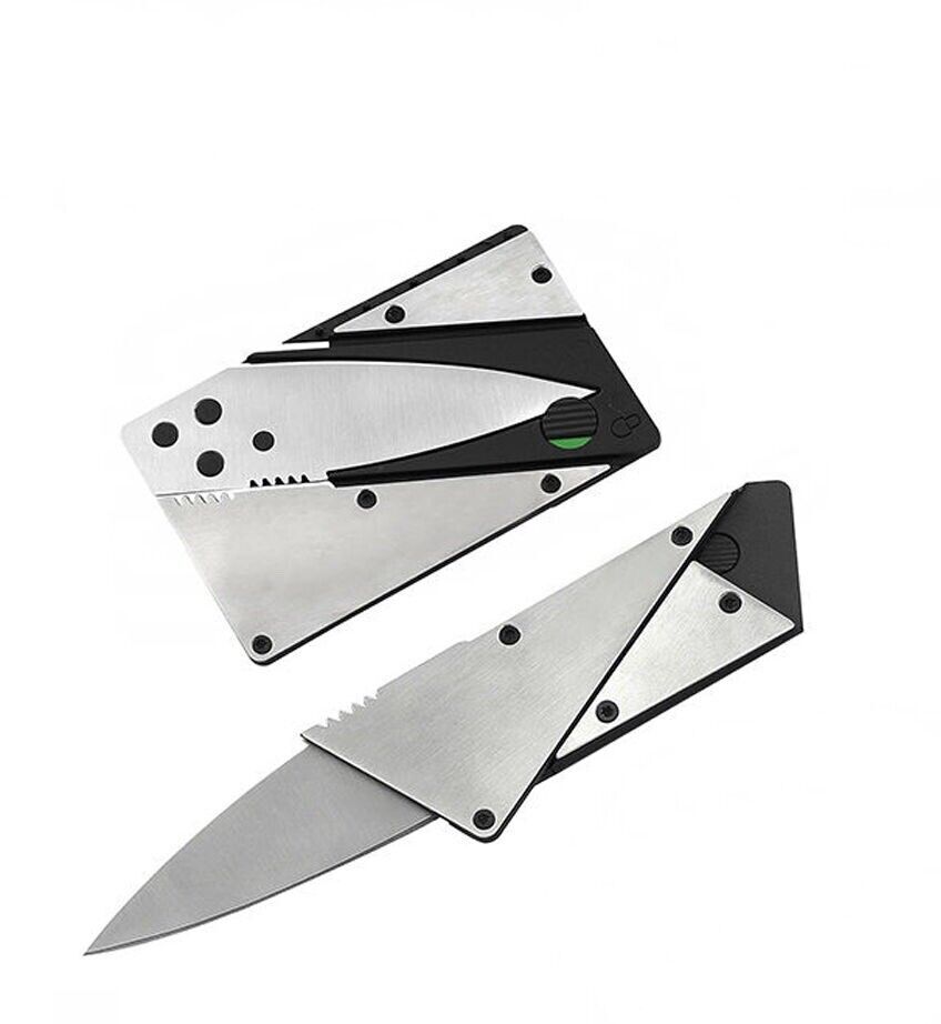 Wholesale 100 50 20 10 Stainless Steel Blade Credit Card Knife Super Sharp