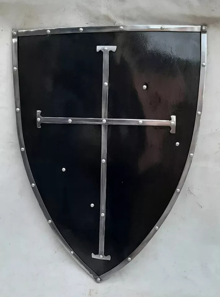 Medieval Knight Templar Battle armor shield warrior crusader Armor shield
