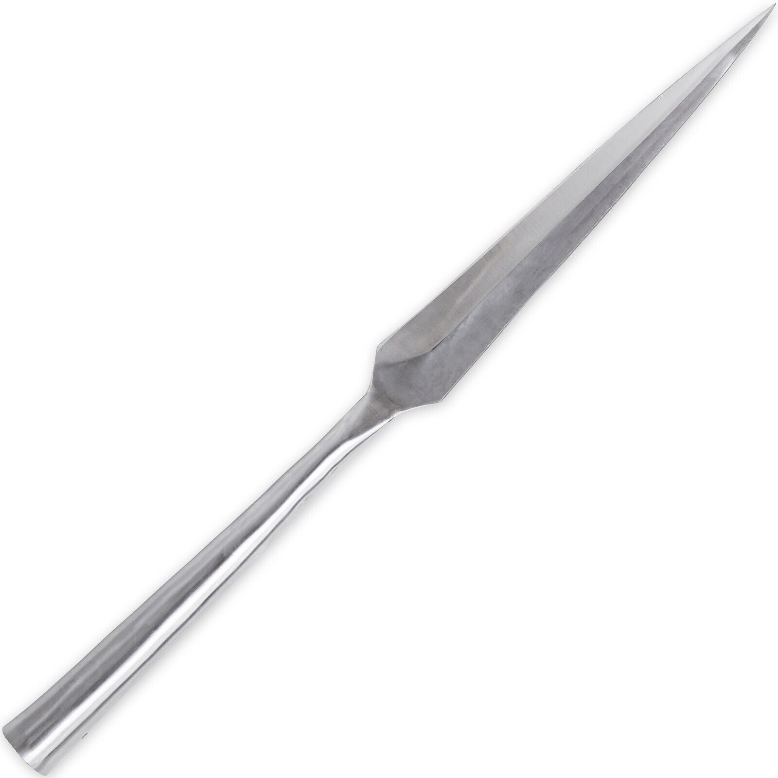 Functional Medieval 1095 High Carbon Steel Predrilled Viking Hewing Spearhead