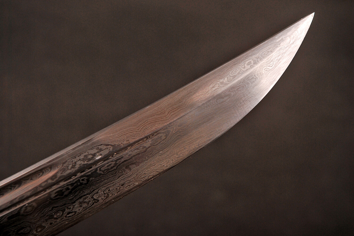 37″ Sharp Handmade Phoenix Chinese Sword Damascus Folded Steel Qing Dynasty DAO