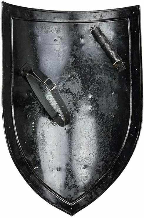 Medieval Armor Crusader Templar Shield 18G Mild Steel Handmade Viking Shield