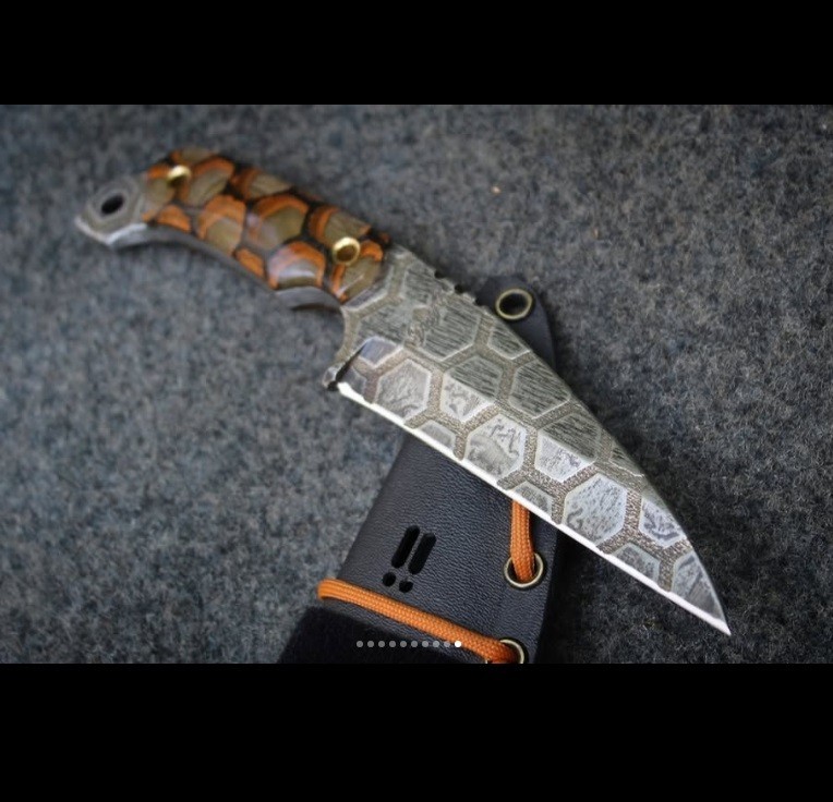 integrity implements RTS WharnC3V #001 CPM3V Static-Hex GiD handcrafted knife