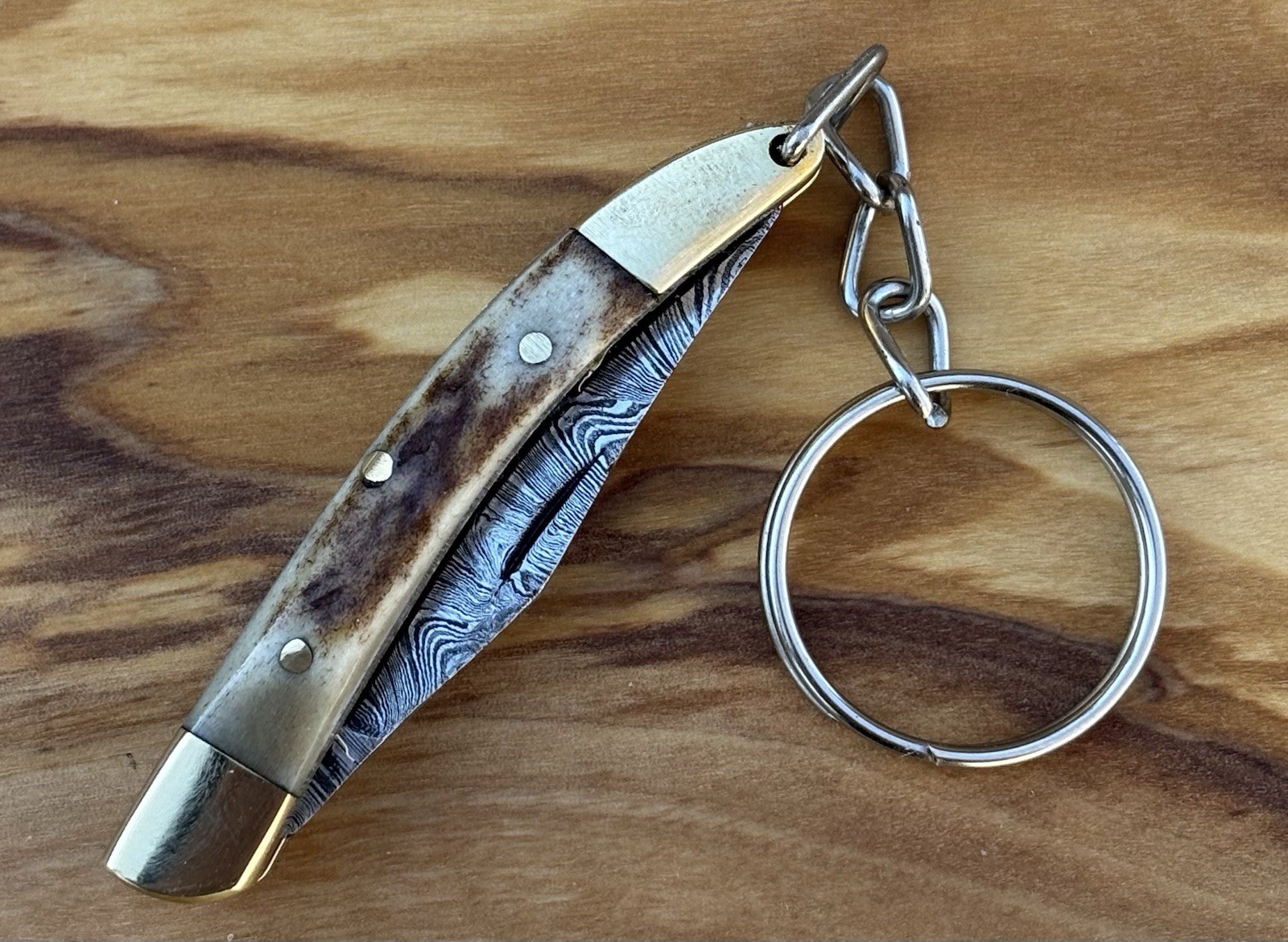 2.5” Pocket Knife Keychain High Quality Drop Point Everyday Carry Compact