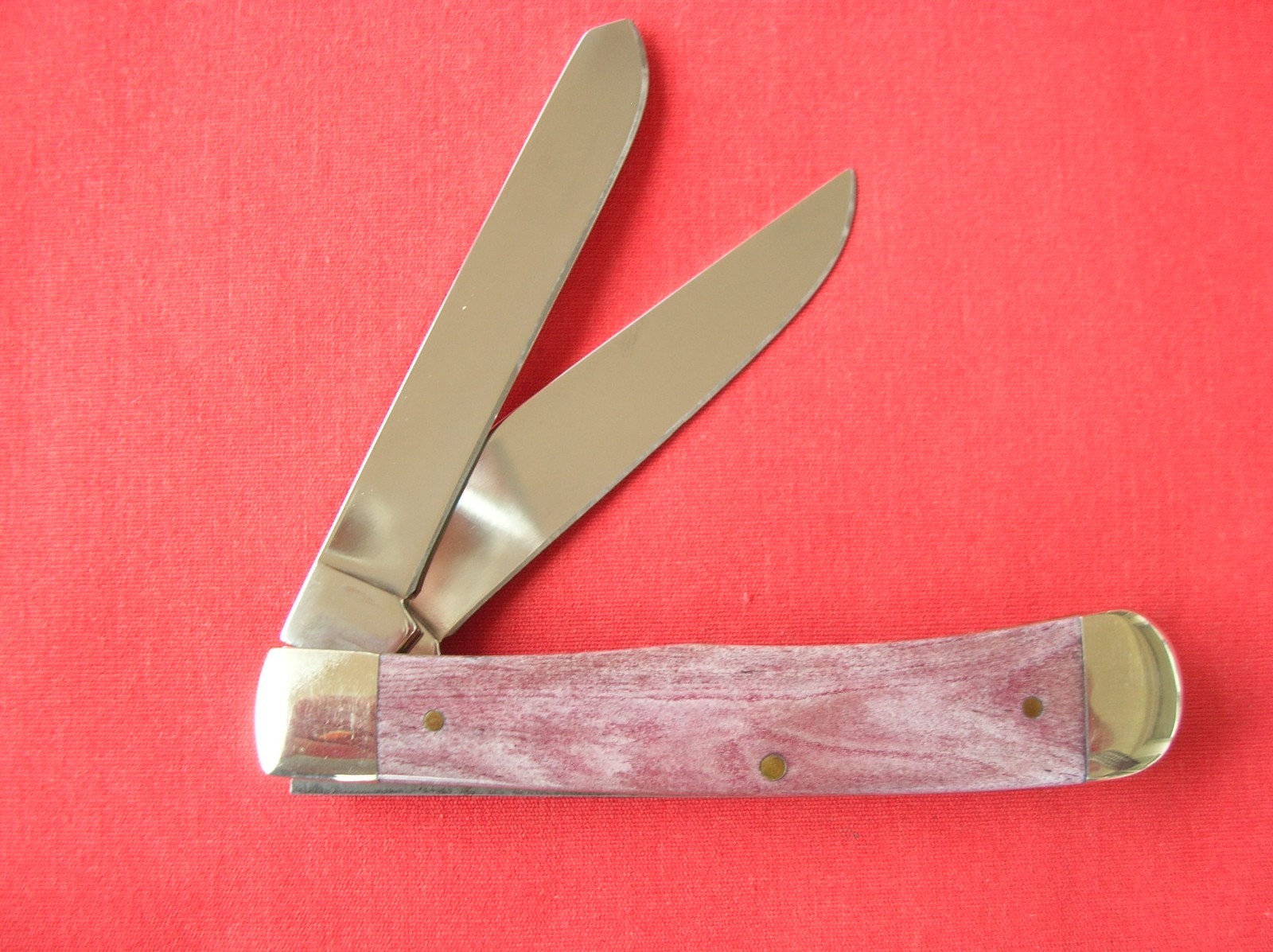 CASE XX 6254 TRAPPER SMOOTH CABERNET BONE HANDLES 2012 KNIFE J