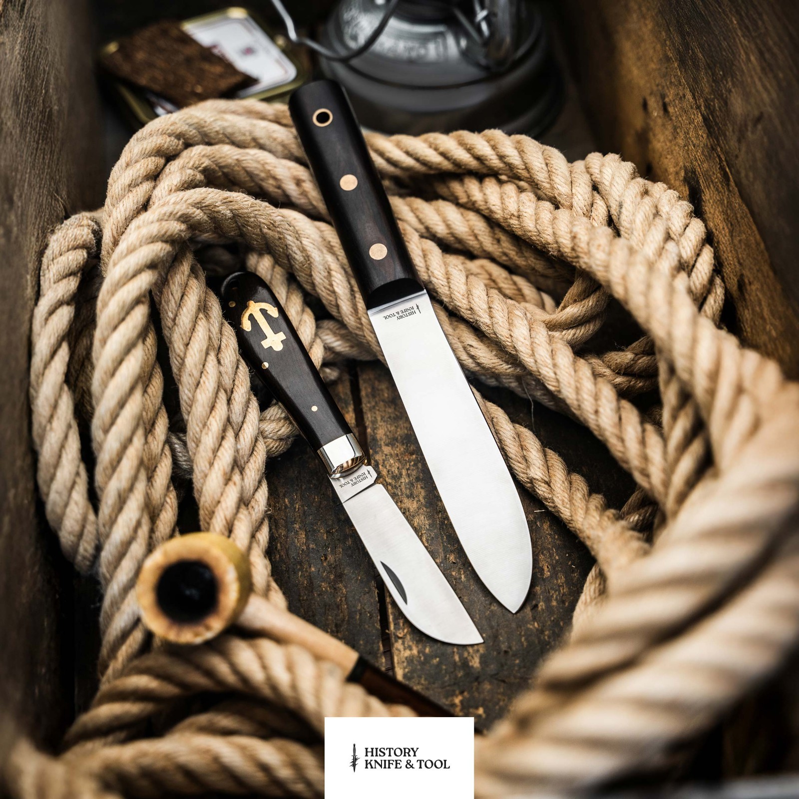 History Knife & Tool Sailor´s Knife 5.28″ Fixed Blade 4116 Full-Tang – 02HY005