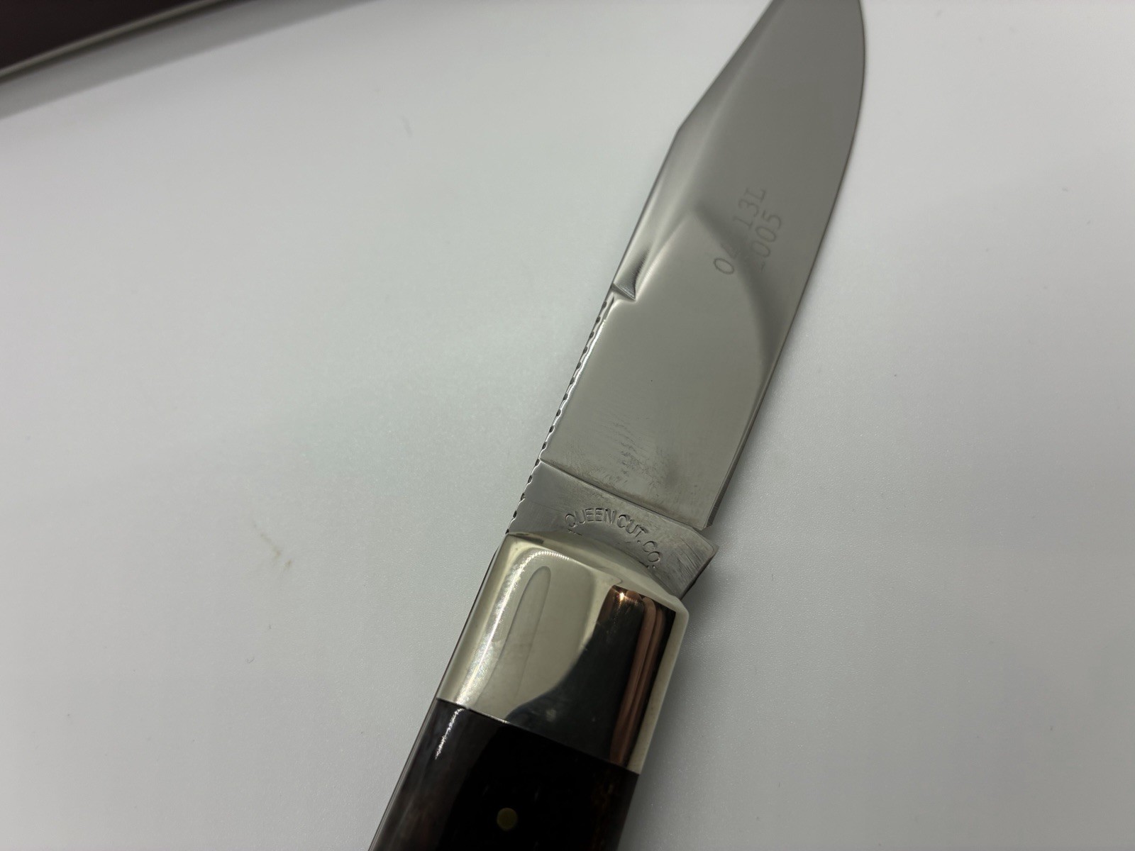 SCHATT & MORGAN 04113L MOUNTAIN MAN LOCKBACK 2005 SMOOTH BONE 1 of 100